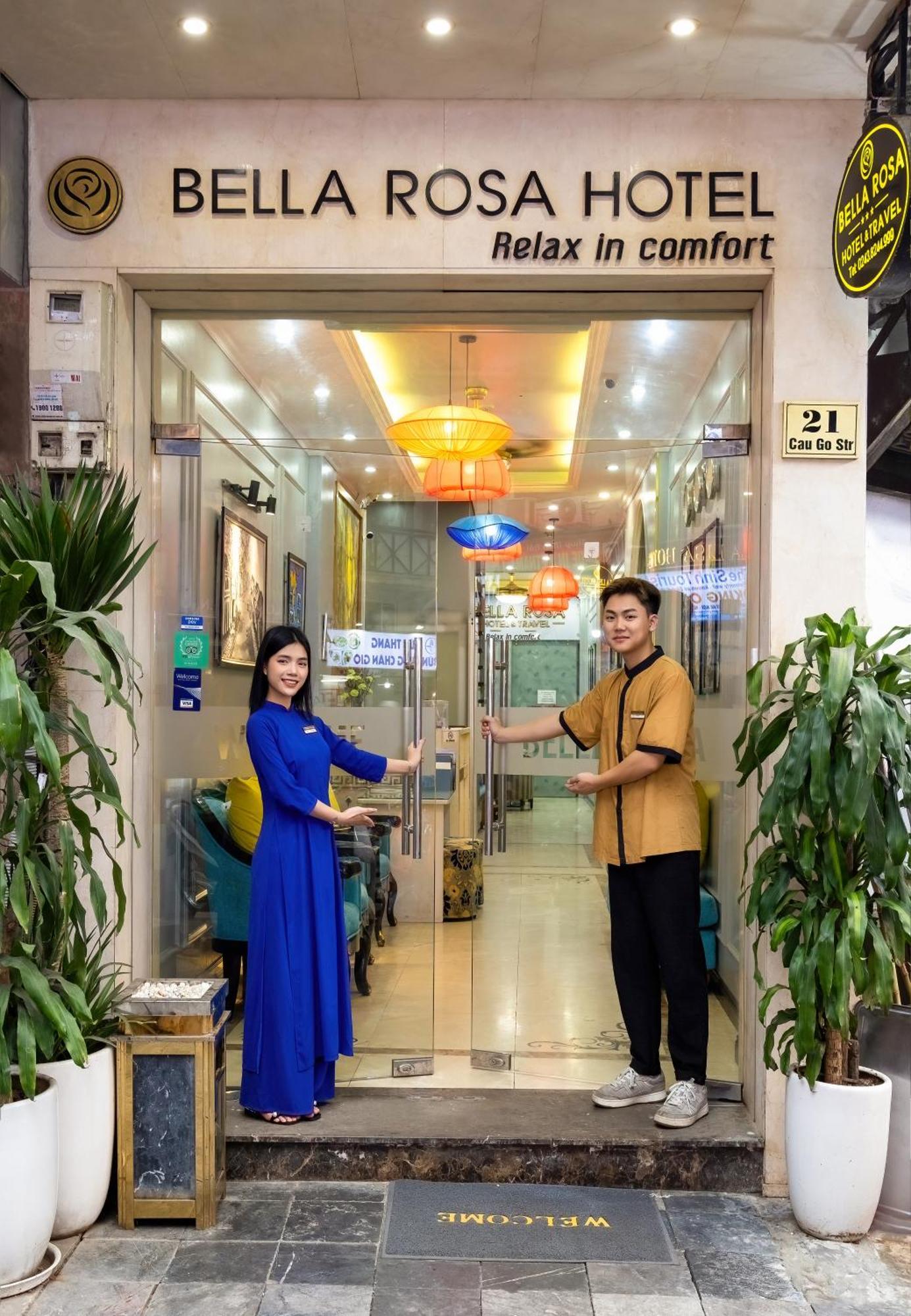 Bella Rosa Hotel & Travel Hanoi Kültér fotó